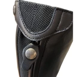 Junior Secchiari Field Boots -Equestrian Clothing junior field boot keeper tab zipper pull 100 secchiari 94679.1690853459