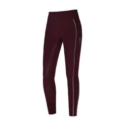 Kingsland Katja Full Grip Pull On Breeches -Equestrian Clothing katja breech red fdg front 216 BRFG 120 351 KL 33942.1617060546