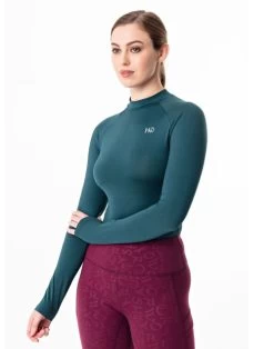 Horseware Ireland Horseware Keela Tech Base Layer -Equestrian Clothing keela base layer galactic teal sleeve CJHBKB HW 27327.1663954125