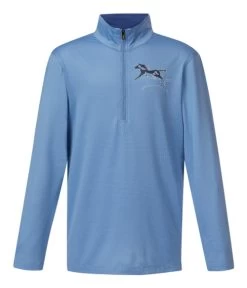 Kids Kerrits Always Cool Ice Fil Shirt Long Sleeve -Equestrian Clothing kids always ice fil solid ls lake front 60285 kerrits 87593.1677182953