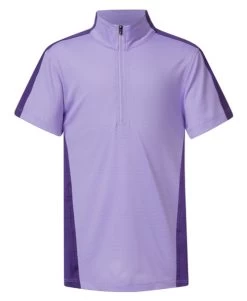 Kids Kerrits Always Cool Ice Fil Shirt Short Sleeve -Equestrian Clothing kids always ice fil solid ss violet 60283 kerrits 51819.1677181236