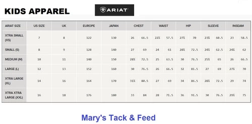 Ariat Girls Bespangled Tee 3 Ariat Girls Bespangled Tee