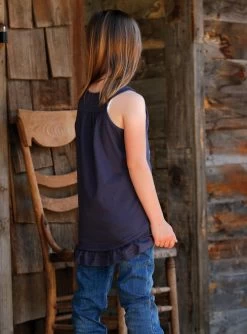 Girls Cruel Denim Born In A Barn Tank