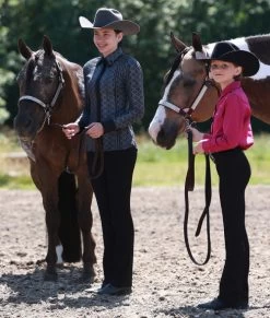 Girls Irideon Circuit Show Pant -Equestrian Clothing kids circuit show pant 2 kids 30 3431 BK irideon 29730.1688775330