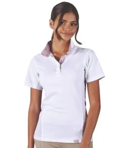 Kids Aubrion Equestrian Show Shirt Short Sleeve