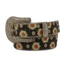 Kids Glitter Sunflower Belt -Equestrian Clothing kids glitter sunflower belt D130001701 DG 18584.1659462918