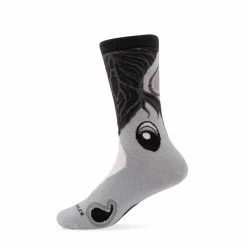 Kids Horse Prints Crew Socks -Equestrian Clothing kids grey horse socks 04250C gt reid 50147.1630874079