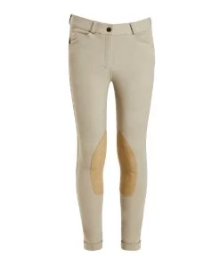 Kids Piper Jodhpur -Equestrian Clothing kids jodhpur tan front 34401 smartpak 76438.1666125868