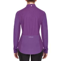 Irideon Kids Luna CoolStretch Shirt Long Sleeve -Equestrian Clothing kids luna cool stretch ls purple hibiscus back 30 7006 PH toklat 65851.1655841018