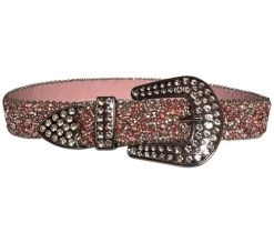 Kids Kamberley Sparkle Mesh Belt 9 Kids Kamberley Sparkle Mesh Belt -Equestrian Clothing kids mesh belts pink kamberley 02382.1659482935