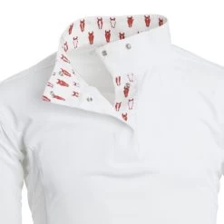 Girls Piper Show Shirt Long Sleeve 5 Girls Piper Show Shirt Long Sleeve -Equestrian Clothing kids piper show ls hrs.face detail 25949 smartpak 54572.1679017248