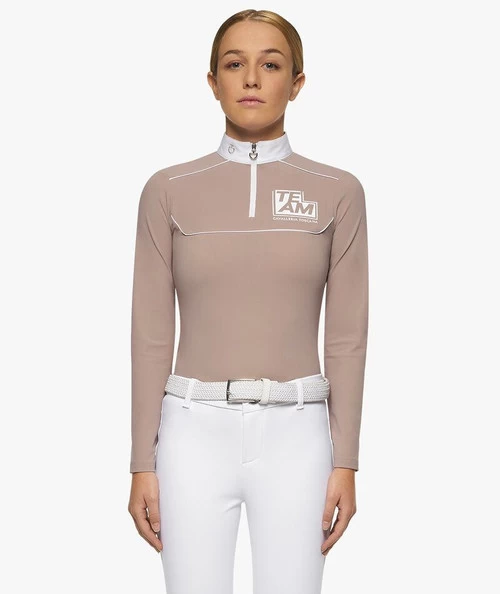 Cavalleria Toscana Girls Team Daytona Polo Long Sleeve 6 Cavalleria Toscana Girls Team Daytona Polo Long Sleeve - Image 4