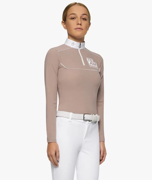 Cavalleria Toscana Girls Team Daytona Polo Long Sleeve 4 Cavalleria Toscana Girls Team Daytona Polo Long Sleeve - Image 2