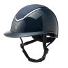 Charles Owen Kylo EQx Helmet Sparkly Wide Peak 2 Charles Owen Kylo EQx Helmet Sparkly Wide Peak -Equestrian Clothing kylo egx sparkly wide peak helmet navy side CO 92785.1687282721