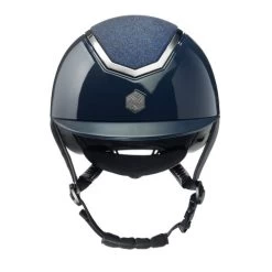Charles Owen Kylo EQx Helmet Sparkly -Equestrian Clothing kylo eqx sparkly standard navy front CO 31608.1687281462