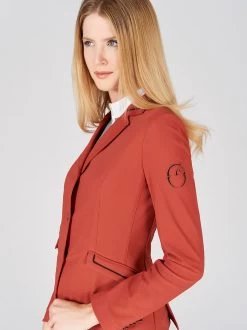 Vestrum Kyoto Show Coat -Equestrian Clothing kyoto show coat spice detail W2019 65049 04082 vestrum 33454.1681594041