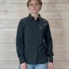 Kimes Ranch Linville Coolmax Shirt -Equestrian Clothing linville coolmax ls black front F22 594850 kimes 12010.1668740305