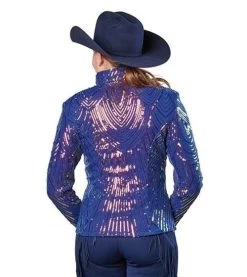 Hobby Horse Luminous Show Jacket -Equestrian Clothing luminous show jacket indigo back 1926 hobby horse 22512.1584055436