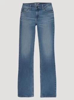 Wrangler Mae Retro Print Pocket Jean