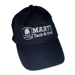 Mary's Tack & Feed Ball Cap -Equestrian Clothing marys ball cap employee navy MTF 41501.1660239917