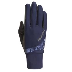 Roeckl Sports Roeckl Melbourne Gloves -Equestrian Clothing melbourne glove navy roeckl 28912.1655059515