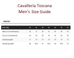 Men's Cavalleria Toscana Logo Tape Breeches Grip Knee 8 Men's Cavalleria Toscana Logo Tape Breeches Grip Knee -Equestrian Clothing men size guide cavalleria toscana 54603.1657138040