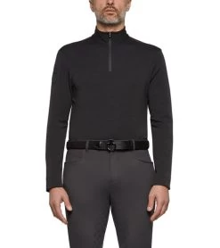 Men's Cavalleria Toscana Tech Wool Zip Turtleneck 10 Men's Cavalleria Toscana Tech Wool Zip Turtleneck -Equestrian Clothing men tech wool turtleneck grey front POU222 LC001 CT 52769.1606957273