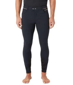 Men's B Vertigo Damien Breeches Knee Patch -Equestrian Clothing mens damien kp anth.gry front 36725 b vertigo 25155.1678926327