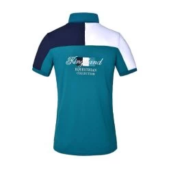 Men's Kingsland Janko Tech Polo -Equestrian Clothing mens janko polo blue lagoon back 211 PT 718 2020 KL 41576.1612990509