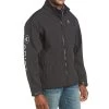 Men's Ariat Logo 2.0 Softshell Jacket 2 Men's Ariat Logo 2.0 Softshell Jacket -Equestrian Clothing mens logo 2.0 softshell black front 10023322 ariat 89693.1641589631