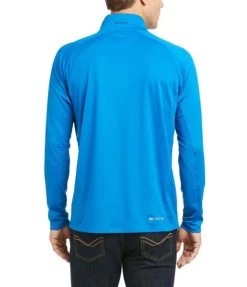 Men's Ariat Sunstopper 2.0 Baselayer -Equestrian Clothing mens sunstopper imperial blue back 10035307 ariat 34419.1645307757
