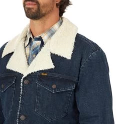 Men's Wrangler Wrange Jacket 9 Men's Wrangler Wrange Jacket -Equestrian Clothing mens wrange jacket denim collar 112318516 wrangler 39858.1661913767