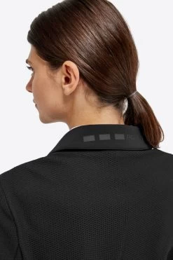 RG Jersey And Mesh Riding Jacket 7 RG Jersey And Mesh Riding Jacket -Equestrian Clothing mesh riding jacket black back collar RJW001 JS002 9999 RG 93468.1670025576