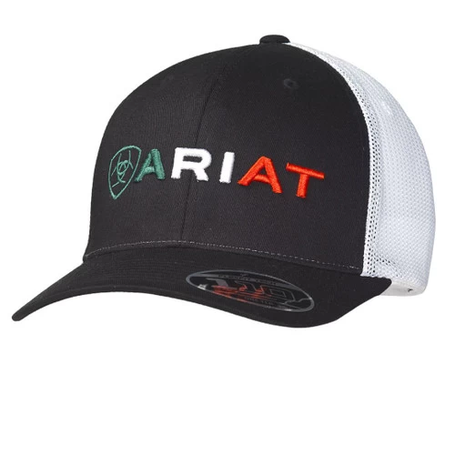 Ariat Men's Mexico FlexFit Hat 3 Ariat Men's Mexico FlexFit Hat