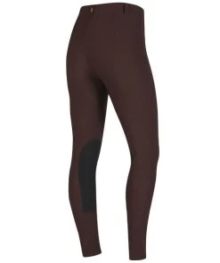 Kerrits Microcord Tights Knee Patch -Equestrian Clothing microcord tight espresso back 50170 kerrits 66282.1686441549