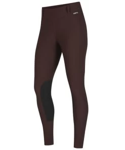Kerrits Microcord Tights Knee Patch -Equestrian Clothing microcord tight espresso side 50170 kerrits 62152.1686441452