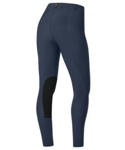 Kerrits Microcord Tights Knee Patch -Equestrian Clothing microcord tight indigo back 50170 kerrits 41994.1686441311