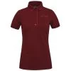 Kingsland KL Olena Piqué Polo 1 Kingsland KL Olena Piqué Polo -Equestrian Clothing olena polo ss burgundy front 2210202317 6030 kingsland 24599.1688782000