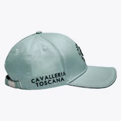 Cavalleria Toscana Orbit Cap -Equestrian Clothing orbit cap teal side CPU021 GA021 5L00 cavalleria toscana 32043.1687361172