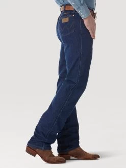 Men's Wrangler Cowboy Cut Original Fit Jeans 10 Men's Wrangler Cowboy Cut Original Fit Jeans -Equestrian Clothing original fit cowboy cut indigo side 13MWZPW wrangler 03291.1658437027