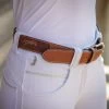 PÉNÉLOPE Pénélope Pearlog Belt 2 PÉNÉLOPE Pénélope Pearlog Belt -Equestrian Clothing pearlog belt cognac side 960 015 075 penelope 98926.1689122324
