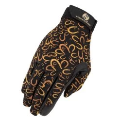 Heritage Performance Gloves - Prints -Equestrian Clothing performance glove horseshoe HG111 heritage gloves 96908.1643409107