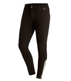 Men's Schockemohle Phoenix Breeches Knee Grip -Equestrian Clothing phoenix knee grip dkbrown front 2161 00020 schockemohle 73189.1674598598