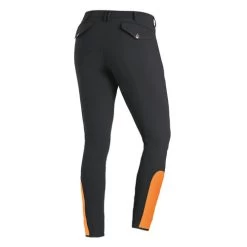 Men's Schockemohle Phoenix Breeches Knee Grip -Equestrian Clothing phoenix knee grip grey.org back 2161 00020 schockemohle 47271.1674598627