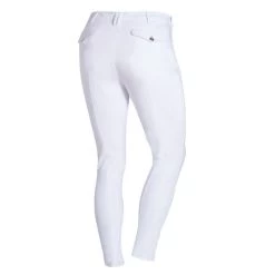 Men's Schockemohle Phoenix Breeches Knee Grip -Equestrian Clothing phoenix knee grip white back 2161 00020 schockemohle 80203.1674598593