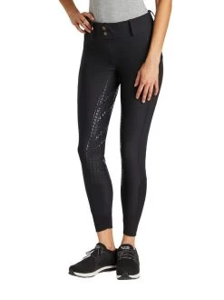 Piper Fusion Breeches Full Grip 17 Piper Fusion Breeches Full Grip -Equestrian Clothing piper fusion full grip black front 32381 smartpak 26751.1649377101