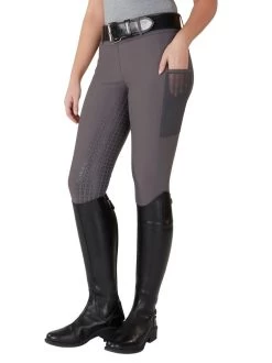 Piper Fusion Breeches Full Grip 14 Piper Fusion Breeches Full Grip -Equestrian Clothing piper fusion full grip charcoal front boots 32381 smartpak 18700.1679004505