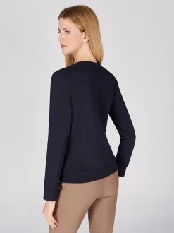 Vestrum Procida Horse Sweatshirt 7 Vestrum Procida Horse Sweatshirt -Equestrian Clothing procida horse sweater navy back W6722 65038 00079 vestrum 40044.1681613481