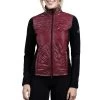 Kastel Denmark Quilted Front Jacket -Equestrian Clothing quiltd jacket burgundy front 1 JQKBUR kastel 39829.1663290899
