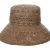 Biltmore Sweet Creature Raffia Bucket Hat -Equestrian Clothing raffia bucket hat natural back BVC102 NATURAL biltmore 85914.1691343382